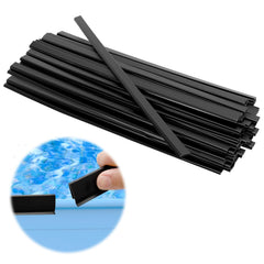 Svepndic 60 PCS Pool Coping Strips black front view