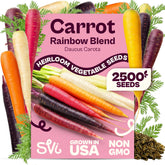 SVI Rainbow Blend Carrot Seeds packet front view