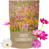 SWEET YARDS Bulk Cosmos Seeds Wildflower Mixture 1 Pound Bag