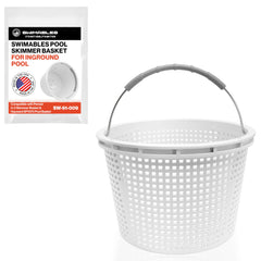 Swimables 8-inch Pool Skimmer Basket front view