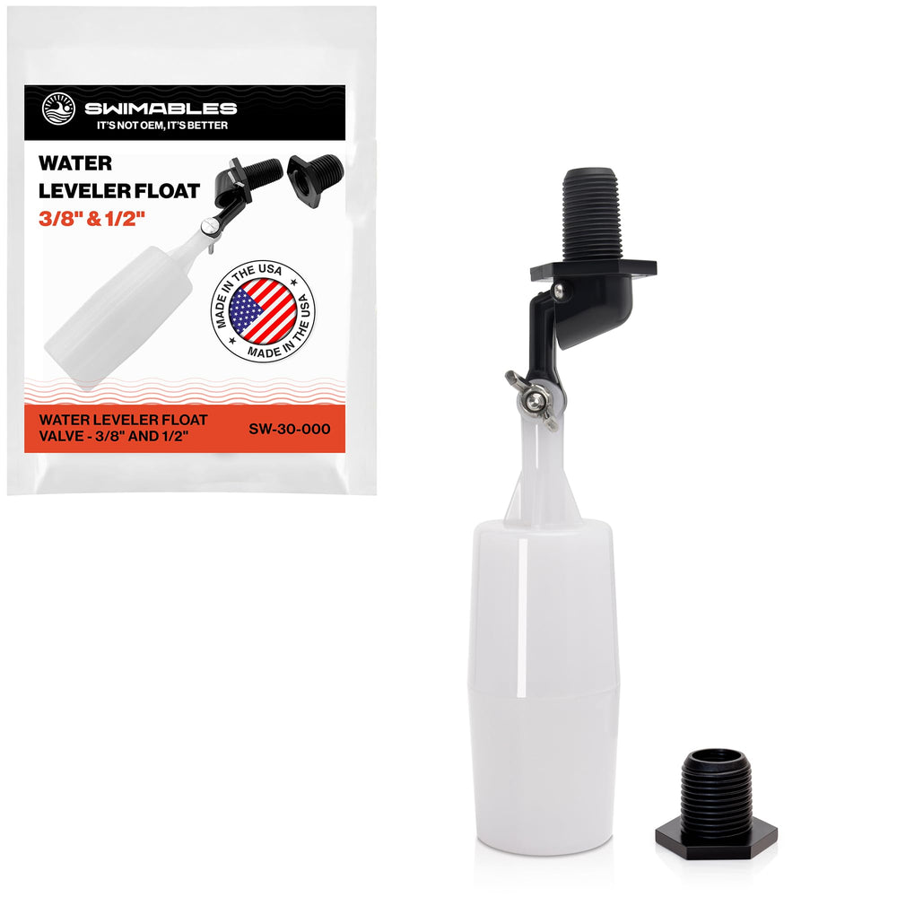 Swimables Pool Auto Fill Float Valve Replacement front view