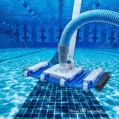 Swimline Pool Vacuum Head close-up of the cleaning area