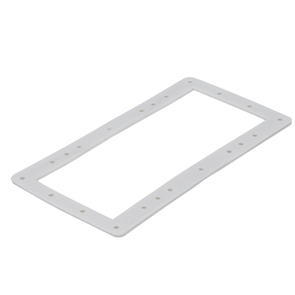 Swimline Widemouth Skimmer Gasket Set, White front view