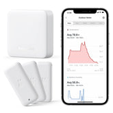 SwitchBot WiFi Thermometer Hygrometer 3 pack front view