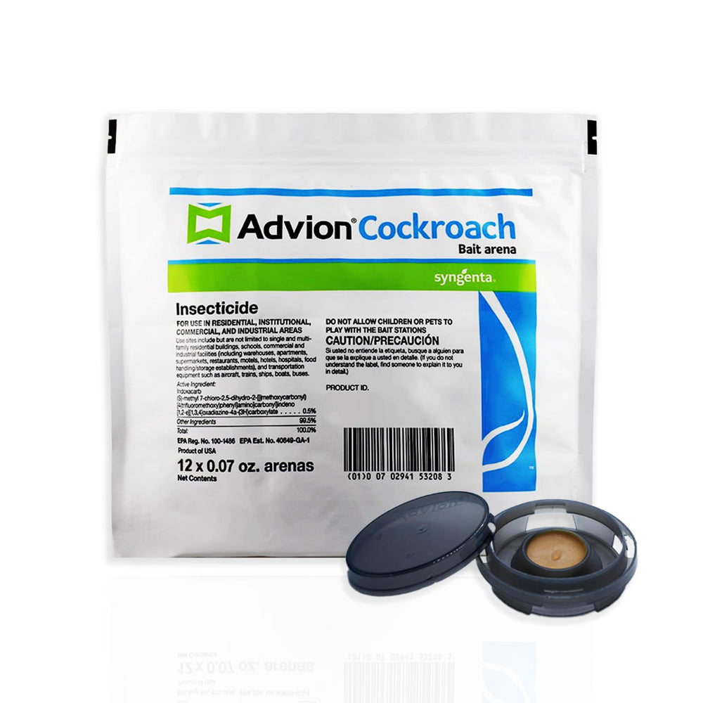 Syngenta Advion 12ct Cockroach Bait Station front view