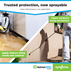 Syngenta Advion WDG Insecticide powder in a measuring spoon