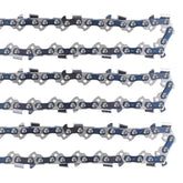 T.TAOMI 22 Inch chainsaw chain side view with drive links