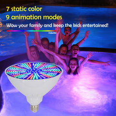 Tandanic 50W Pool Light Bulb with remote control