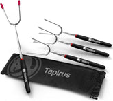 Tapirus Marshmallow Roasting Sticks set of 4 with carrying pouch