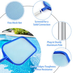 Tavaleu Pool Skimmer in use cleaning a pool