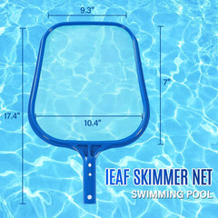Tavaleu Pool Skimmer Net in use cleaning pool