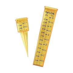 Taylor 2-in-1 Rain and Sprinkler Gauge 5 Inch in yellow