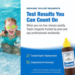 Taylor DPD Reagent #2 2 oz bottle with testing kit