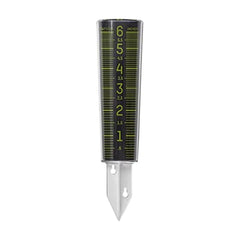 Taylor Glow-In-The-Dark Rain Gauge front view showing measurement markings
