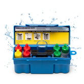 Taylor K-1003 OTO Pool Test Kit front view with reagents