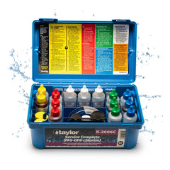 Taylor Pool Water Test Kit K-2006C packaging front view