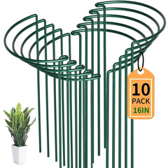 TCBWFY 10 Pack Plant Support Stakes front view