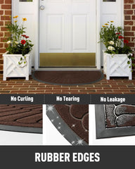 tchdio doormat low profile design for easy access