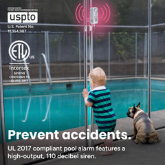 TECHKO S187D Safe Pool Alarm side view