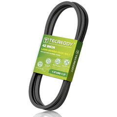 Tecreddy mower deck belt 1/2 inch x 95.5 inch front view