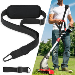 Tecreddy Weed Eater Shoulder Strap front view with adjustable clip
