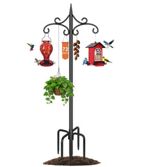 Tegarbed Double Shepherd Hook 72-inch front view