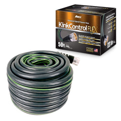 Teknor Apex Kink Control Flex Hose 50 ft gray model front view