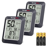 TempPro TempAir Digital Hygrometer front view showing display