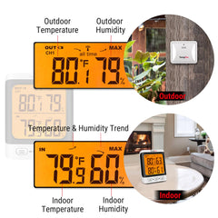 TempPro TempAir outdoor sensor showing weather-resistant design