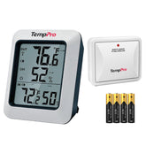 TempPro TempAir Wireless Indoor Outdoor Thermometer front view