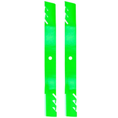 TENGMUJX 42 inch mower blades front view with packaging