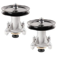 TENGMUJX Spindle Assembly with Pulley front view