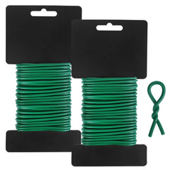 Tenn Well Garden Wire 52ft soft green roll front view