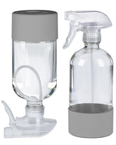 TERESRY 360° Glass Spray Bottle grey model front view