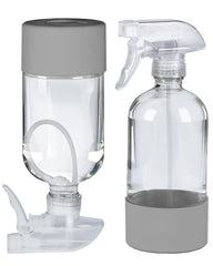 TERESRY 360° Glass Spray Bottle grey model front view