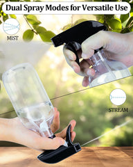 TERESRY spray bottles in clear colour, side view