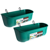 Terminalia Hanging Chicken Feeder Waterer front view