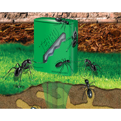 Terro Ant Bait Stakes instructions showing how to use