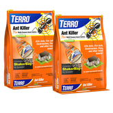 Terro Ant Killer Plus 2 Pack granules in shaker bag