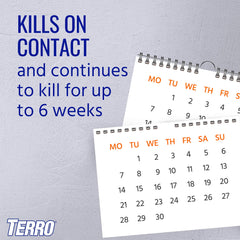 Terro Ant Killer Spray application on outdoor surface