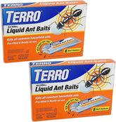 Terro Liquid Ant Baits 2 Pack front view with packaging