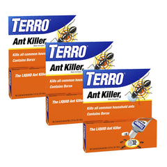 Terro Liquid Ant Killer 3-pack front view with bottles