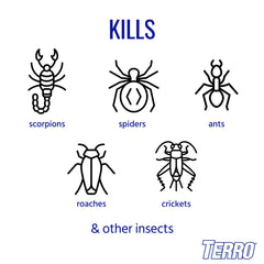 Terro Scorpion Killer aerosol can side view