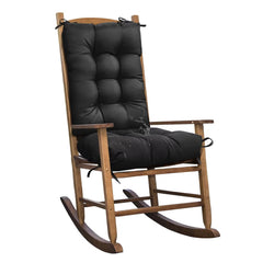 TESICA black rocking chair seat cushion 17x17in