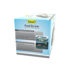 Tetra Pond De-Icer packaging showing features