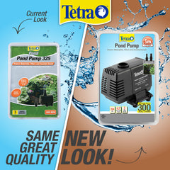 Tetra Pond Water Garden Pump in use powering a fountain