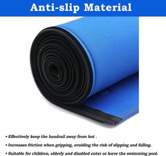 Textured grip of the Ginchain Pool Handrail Cover