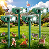 Thcritter Ultrasonic Solar Animal Repellent front view