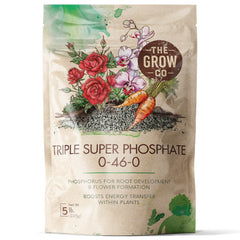 The Grow Co Triple Super Phosphate 5 lb bag front view