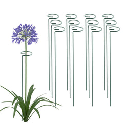 Thealyn 24 Inch Plant Support Stakes green colour front view